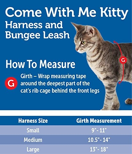 with Me Kitty Dusty Rose & Burgundy Harness and Bungee Leash for Cats - Image 3