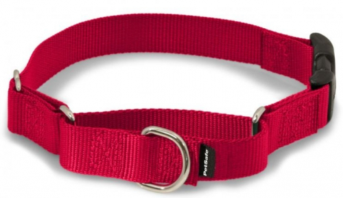 Martingale Red Quick Snap Pet Collar