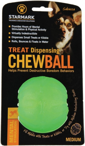 Dispensing Chew Ball Dog Toy