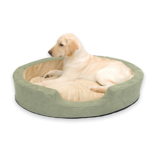 Products Thermo Snuggly Sleeper Oval Pet Bed