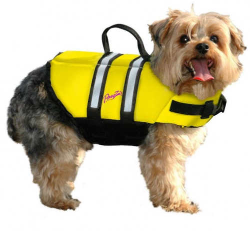 Products Nylon Yellow Dog Life Jacket