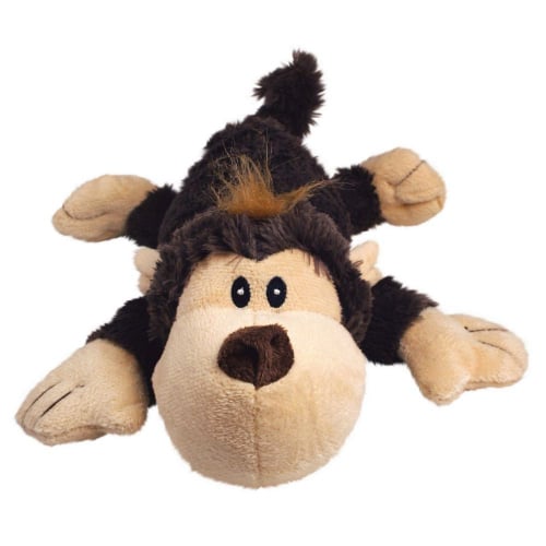 Monkey Cozie Plush Dog Toy