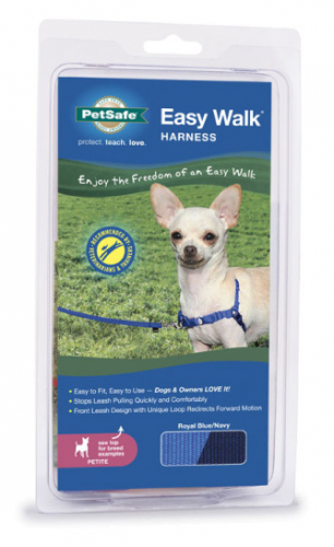 Walk Royal Blue & Navy Dog Harness - Image 3