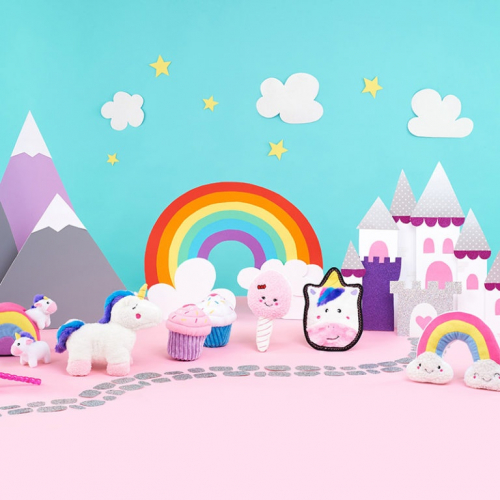 Snugglerz Charlotte the Unicorn Plush Dog Toy - Image 3