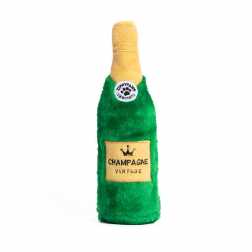 Hour Crusherz Champagne Plush Dog Toy