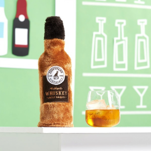 Hour Crusherz Whiskey Plush Dog Toy - Image 4