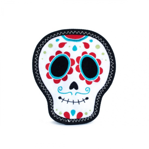 Santiago the Sugar Skull Plush Dog Toy