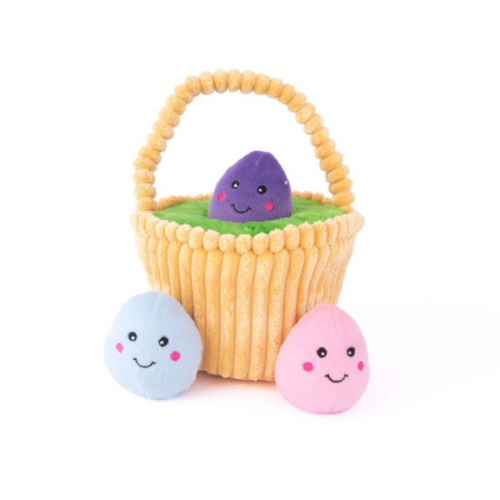 Burrow Easter Basket Puzzle Dog Toy