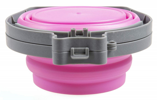 Pink Bella Roma Travel Double Diner Bowl - Image 4