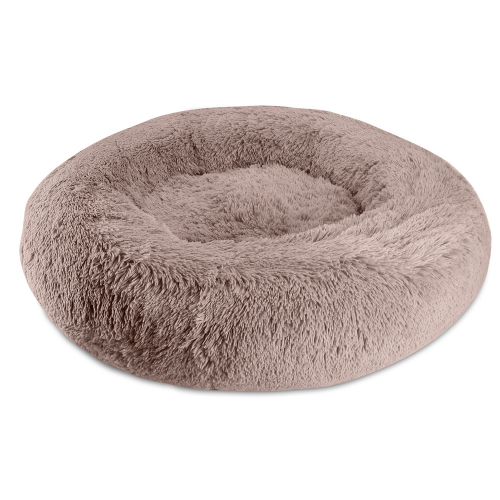 Products Shaggy Calming Donut Bed Blush