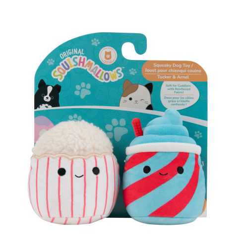 Squeaky Plush Dog Toy
