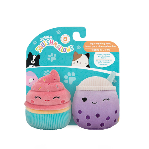 Squeaky Plush Dog Toy