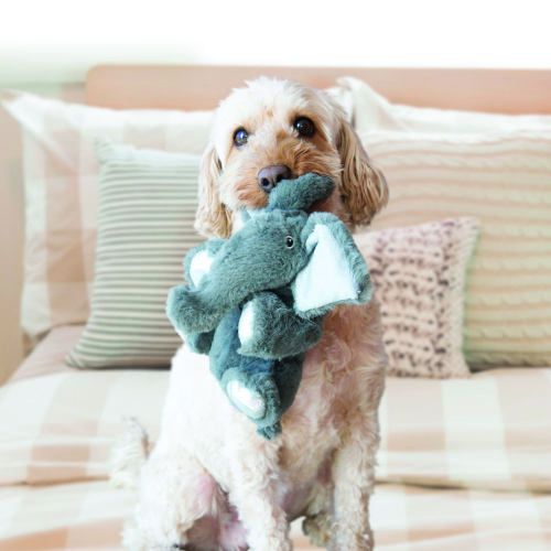Kiddos Elephant Plush Dog Toy - Image 3