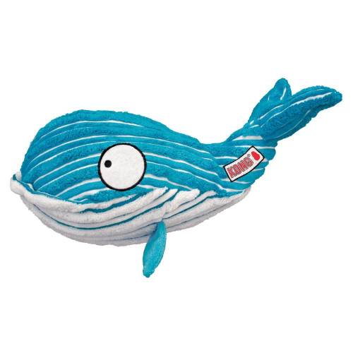 Whale Crinkle Dog Toy